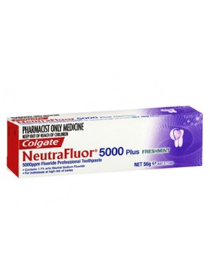 Neutrafluor Toothpaste 5000 Plus Colgate Freshmint Flavour 56g 