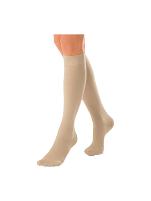 JOBSTĀ® SoSoft Knee High Compression Legsleeve Sand Medium - Each