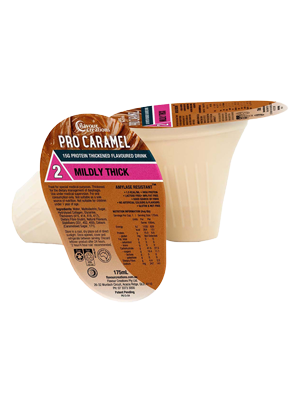 Flavour Creations Pro Caramel Thickened Drink Level 2 175mL - Ctn/24
