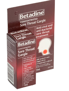 BETADINE THROAT GARGLE 15mL