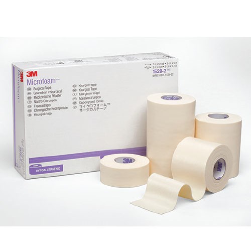 3M Microfoam Surgical Tape 25mm x 3m - Box/12
