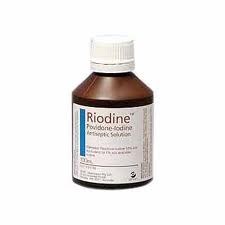 Riodine Povidone-Iodine Solution 10% 100mL - Each